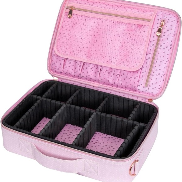 Impressions Vanity Pink Minnie Mouse Cosmetic Carrying Bag/Case - Picture 5 of 7